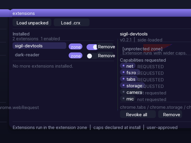 ext_manager.sg extension detail panel